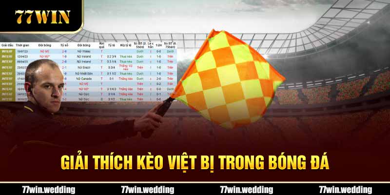 Giải thích kèo việt bị trong bóng đá